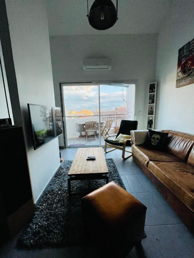 Duplex Ambiance Proche Plage Mireval Bagian luar foto